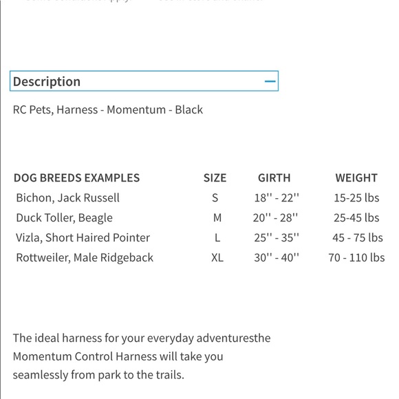 Medium Dog Harness - Picture 5 of 5